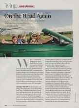 Better Homes & Gardens August 2007 Magazine Article: On the Road Again