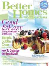 Better Homes & Gardens August 2007 Magazine Cover