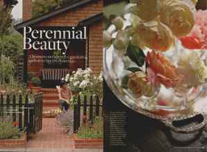 Better Homes & Gardens August 2007 Magazine Article: Perennial Beauty