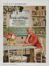 Better Homes & Gardens September 2007 Magazine Article: Pride of Plate