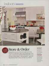 Better Homes & Gardens September 2007 Magazine Article: Store & Order