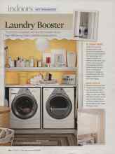 Better Homes & Gardens September 2007 Magazine Article: Laundry Booster