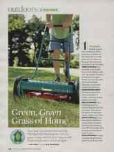 Better Homes & Gardens September 2007 Magazine Article: Green, Green Grass of Home