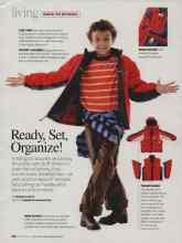 Better Homes & Gardens September 2007 Magazine Article: Ready, Set, Organize!