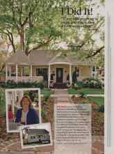 Better Homes & Gardens September 2007 Magazine Article: I Did It!