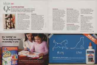 Better Homes & Gardens September 2007 Magazine Article: CLUTTER BUSTERS