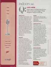 Better Homes & Gardens October 2007 Magazine Article: LIVE LARGE