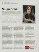 Better Homes & Gardens October 2007 Magazine Article: Smart Starts