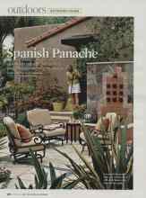 Better Homes & Gardens October 2007 Magazine Article: Spanish Panache