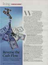 Better Homes & Gardens October 2007 Magazine Article: Reverse the Cash Flow