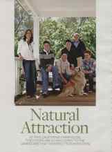 Better Homes & Gardens October 2007 Magazine Article: Natural Attraction