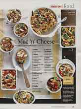 Better Homes & Gardens October 2007 Magazine Article: Mac 'n' Cheese
