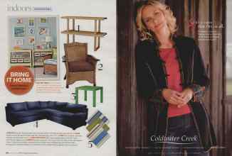 Better Homes & Gardens October 2007 Magazine Article: Page 80