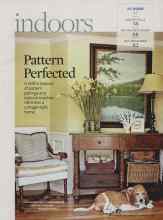 Better Homes & Gardens November 2007 Magazine Article: Pattern Perfected