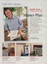 Better Homes & Gardens November 2007 Magazine Article: Master Plan