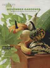 Better Homes & Gardens November 2007 Magazine Article: GORGEOUS GOURDS