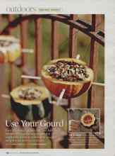 Better Homes & Gardens November 2007 Magazine Article: Use Your Gourd