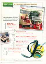 Better Homes & Gardens December 2007 Magazine Article: Days of Holidays