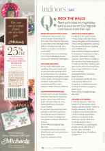 Better Homes & Gardens December 2007 Magazine Article: DECK THE HALLS