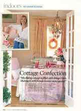 Better Homes & Gardens December 2007 Magazine Article: Cottage Confection