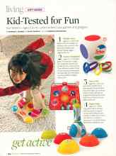 Better Homes & Gardens December 2007 Magazine Article: Kid-Tested for Fun
