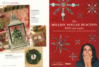 Better Homes & Gardens December 2007 Magazine Article: Page 22
