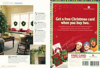 Better Homes & Gardens December 2007 Magazine Article: Page 56