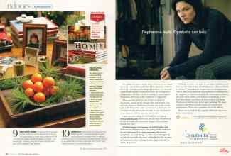 Better Homes & Gardens December 2007 Magazine Article: Page 58