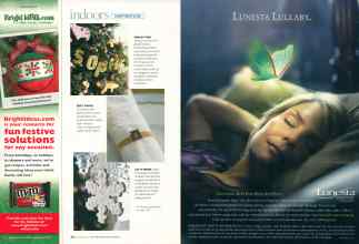 Better Homes & Gardens December 2007 Magazine Article: Page 76