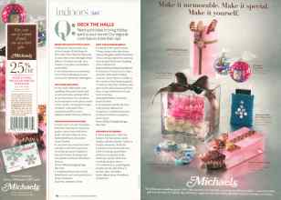 Better Homes & Gardens December 2007 Magazine Article: Page 82