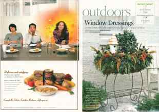 Better Homes & Gardens December 2007 Magazine Article: Page 124