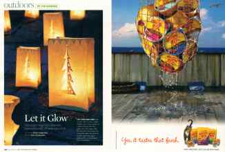 Better Homes & Gardens December 2007 Magazine Article: Page 130