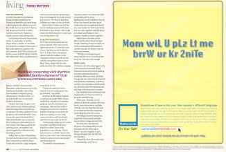 Better Homes & Gardens December 2007 Magazine Article: Page 166