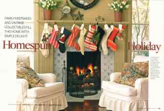 Better Homes & Gardens December 2007 Magazine Article: Page 182