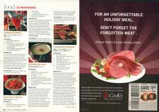 Better Homes & Gardens December 2007 Magazine Article: Page 242