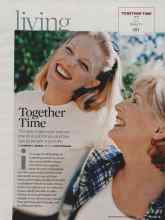 Better Homes & Gardens January 2008 Magazine Article: Together Time