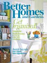 Better Homes & Gardens January 2008 Magazine Cover