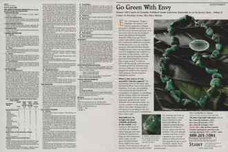 Better Homes & Gardens January 2008 Magazine Article: Page 74