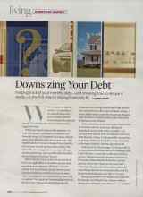 Better Homes & Gardens February 2008 Magazine Article: Downsizing Your Debt