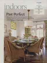 Better Homes & Gardens March 2008 Magazine Article: Past Perfect