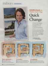 Better Homes & Gardens March 2008 Magazine Article: Quick Change