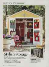 Better Homes & Gardens March 2008 Magazine Article: Stylish Storage