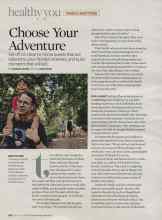 Better Homes & Gardens March 2008 Magazine Article: Choose Your Adventure