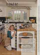 Better Homes & Gardens March 2008 Magazine Article: I Did It!