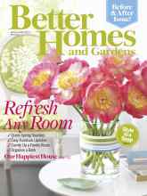 Better Homes & Gardens March 2008 Magazine Cover
