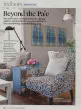 Better Homes & Gardens April 2008 Magazine Article: Beyond the Pale