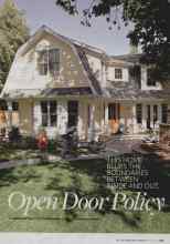Better Homes & Gardens April 2008 Magazine Article: Open Door Policy