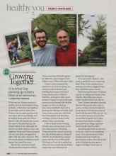 Better Homes & Gardens April 2008 Magazine Article: Growing Together