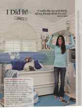 Better Homes & Gardens April 2008 Magazine Article: I Did It!