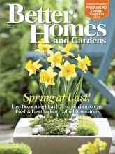 Better Homes & Gardens April 2008 Magazine Cover